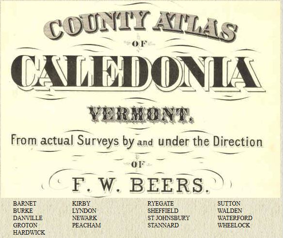 Beers 1875 Atlas